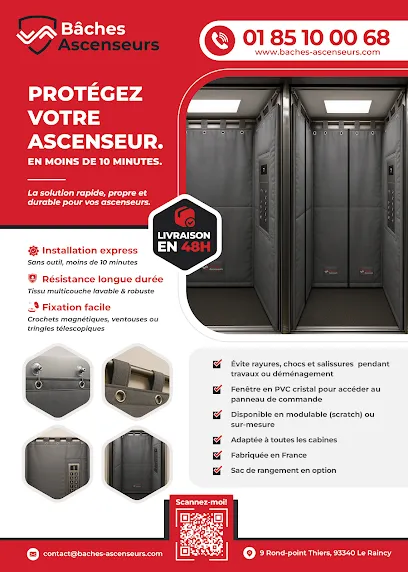 Photo de Bâches Ascenseurs