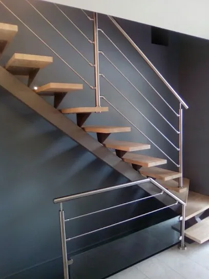 Photo de Escalier Design 14 - Escalier, Garde Corps, Portail, Verrière