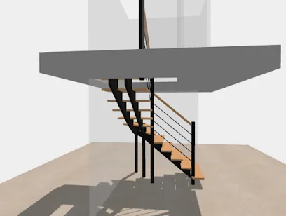 Photo de Escalier Menuiserie 2S