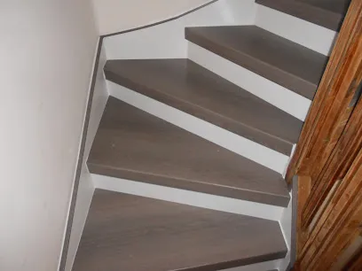 Photo de rénovation d'escalier