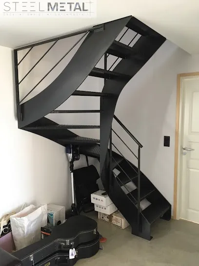 Photo de Steel Métal, fabrication d'escalier métal et bois à Vannes